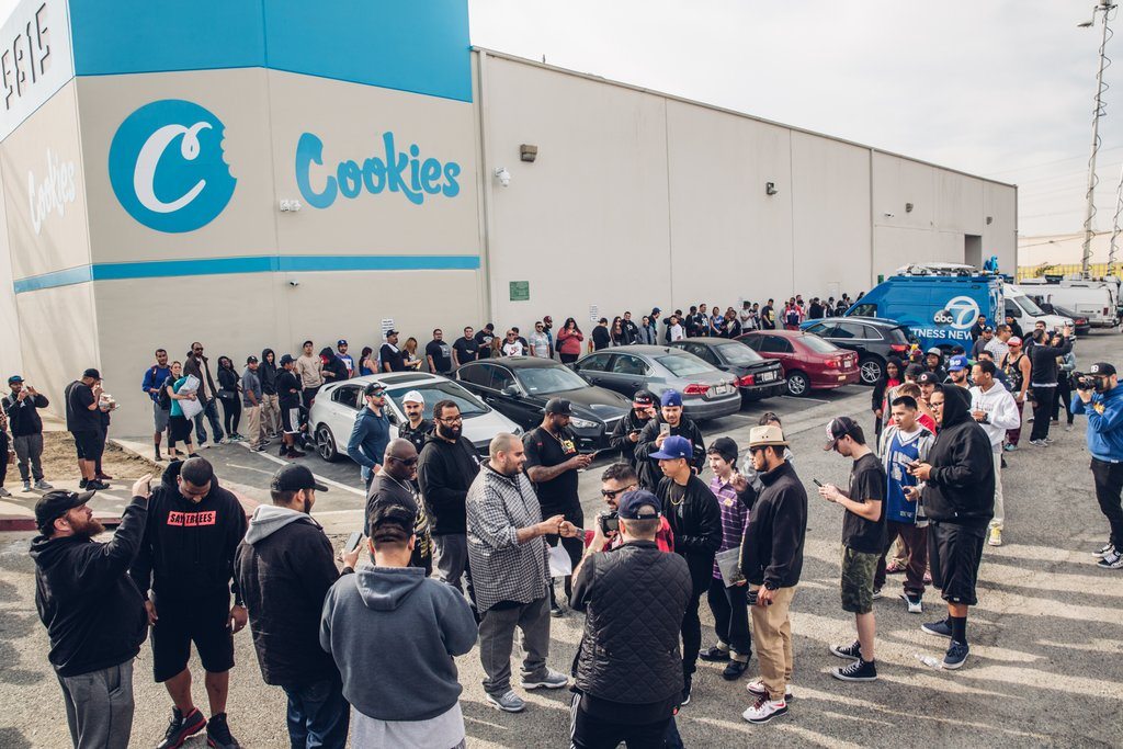 Berner's brand COOKIES store in LA