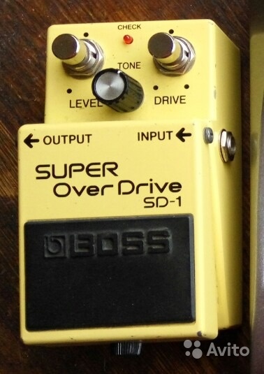 boss sd-1 с уникальным модом