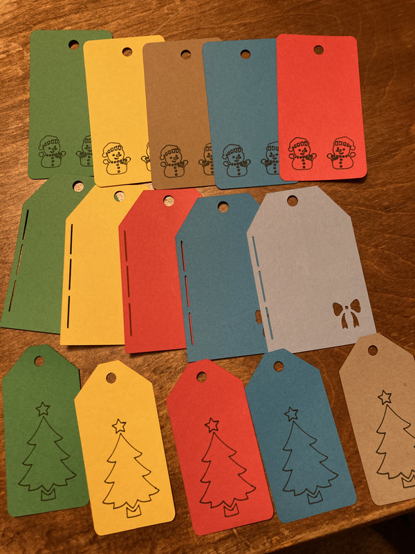 handcrafted gift tags