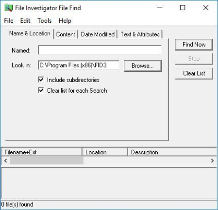 File Investigator Tools 3.28