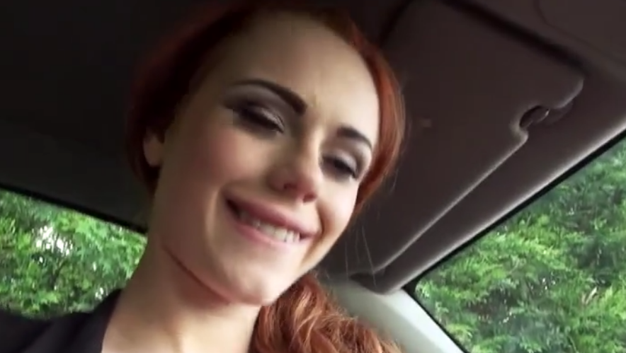 StrandedTeens – British Redhead Sucks Cock – Ella Hughes