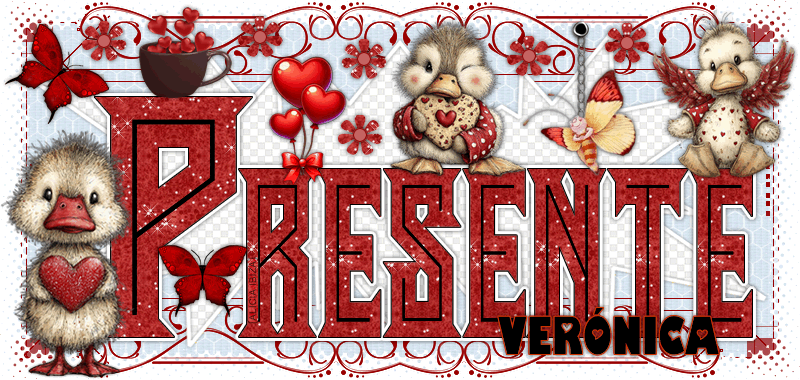 Presente Loving Ducks veronica