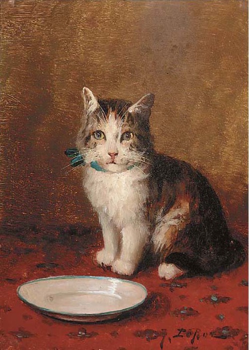 74475911-large-A-cat-with-a-bowl-of-milk