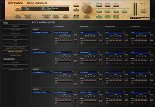 Roland SRX WORLD v1.01.