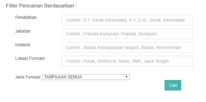 Filter sesuai pencarianmu