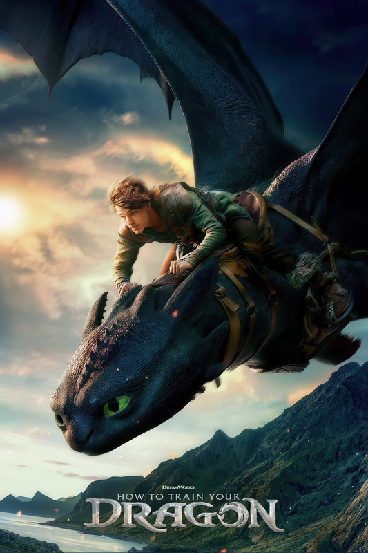 How to Train Your Dragon (2025) [Hindi-English] [HDTS]