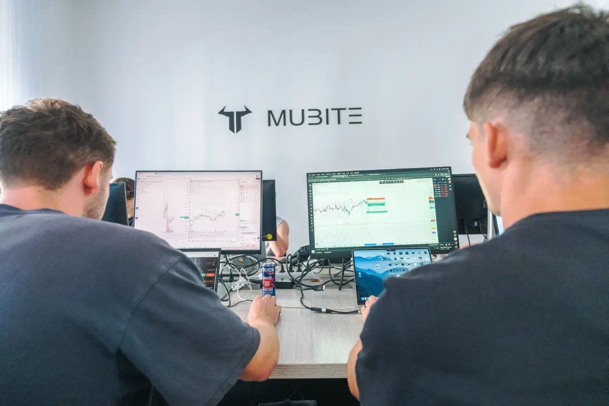 Mubite trading floor