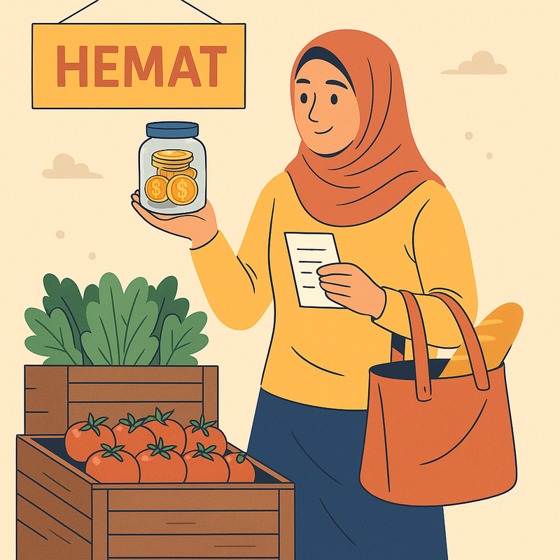 Tips Belanja Hemat untuk Ibu Rumah Tangga Ibu rumah tangga belanja hemat di pasar tradisional