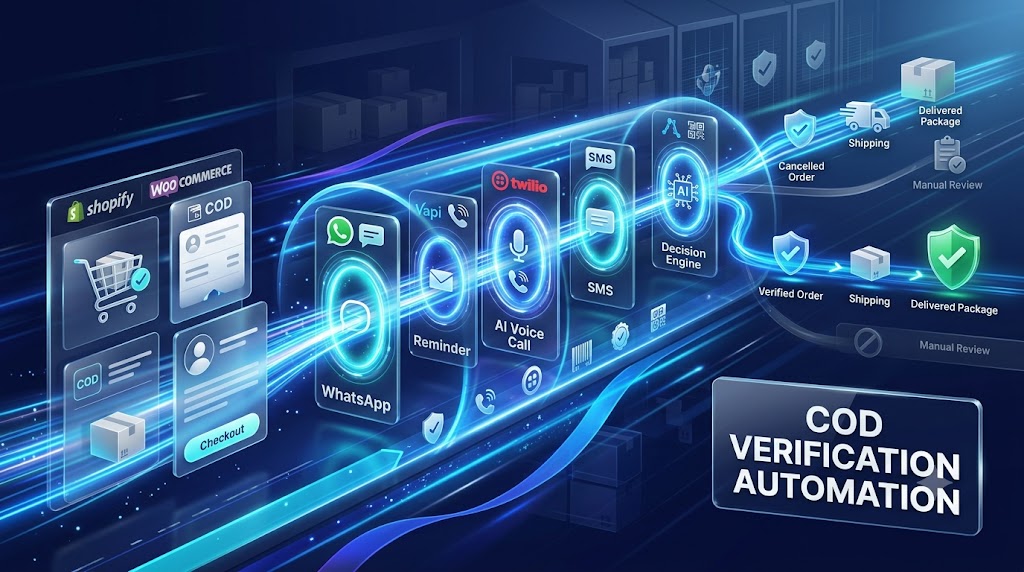 COD Verification Automation — WhatsApp