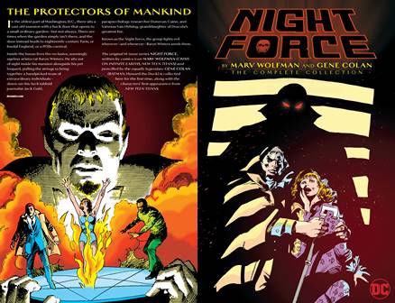 Night Force by Marv Wolfman and Gene Colan - The Complete Collection (2017)