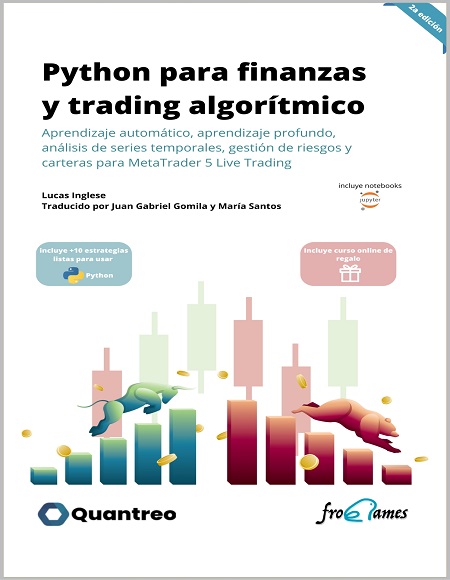 Python para finanzas y trading algorítmico, 2 Edición - Lucas Inglese (Multiformato) [VS]