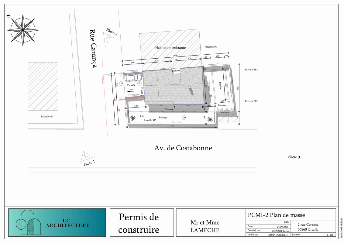 PCMI-2 Plan de masse
