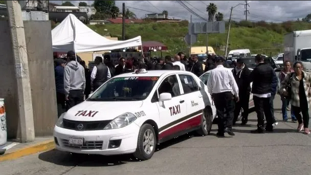 Taxistas de Tijuana frustran asalto: Detienen a dos ladrones tras enfrentamiento