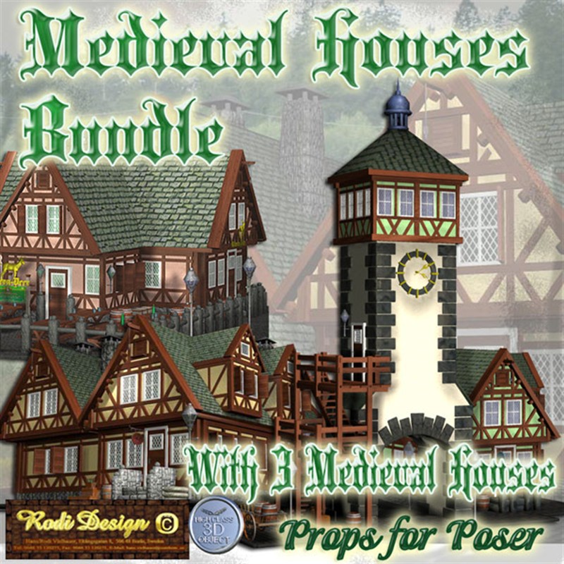 Medieval House Bundle A Medieval House Bundle A