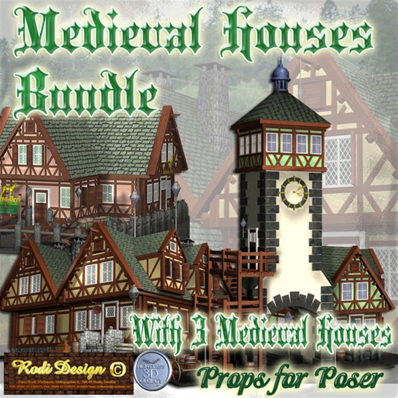 Medieval House Bundle A