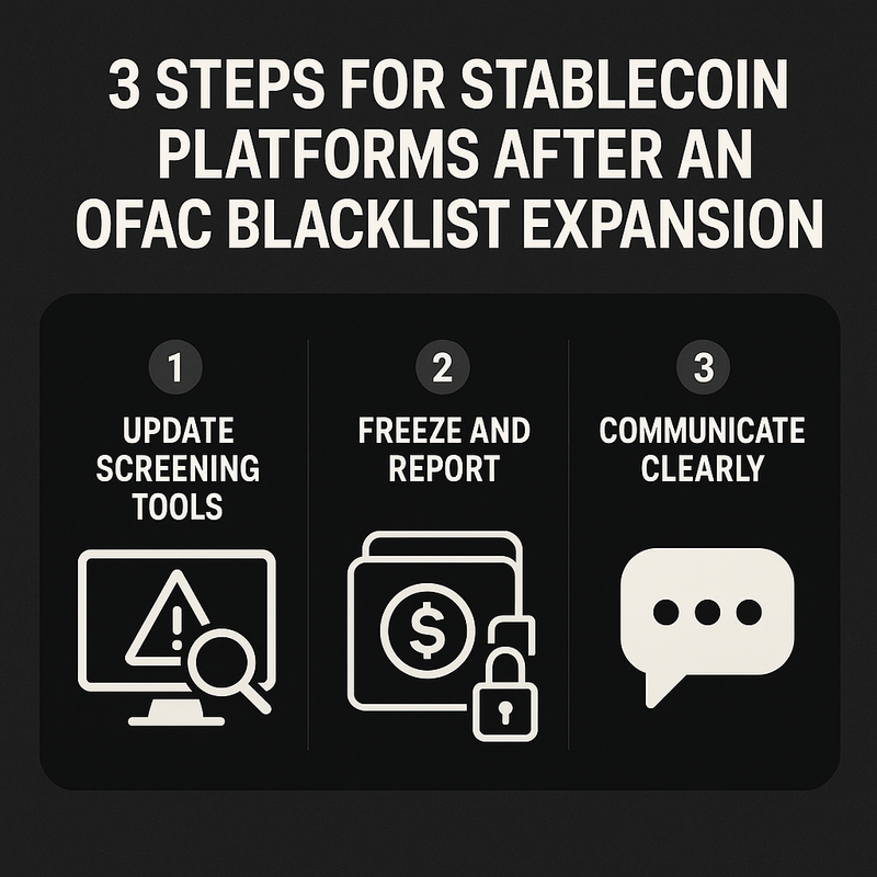 3 Steps to Take After an OFAC Blacklist Expansion Without Disrupting Your Users