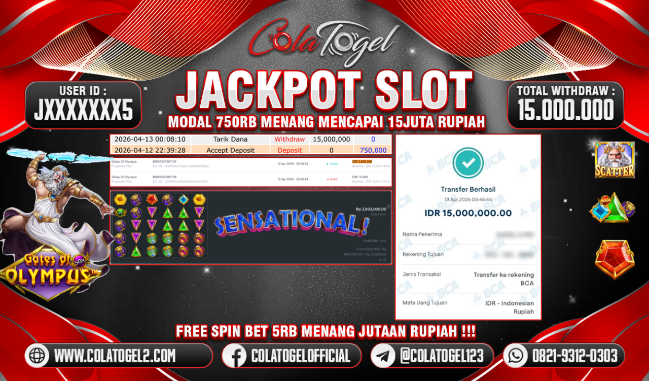 JACKPOT SLOT GACOR!!