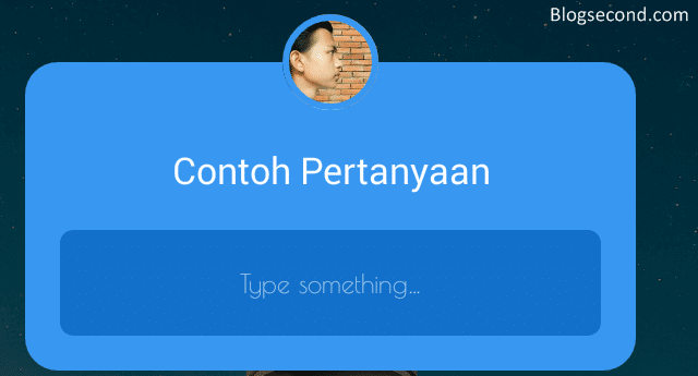 Membuat Pertanyaan di Insta Story