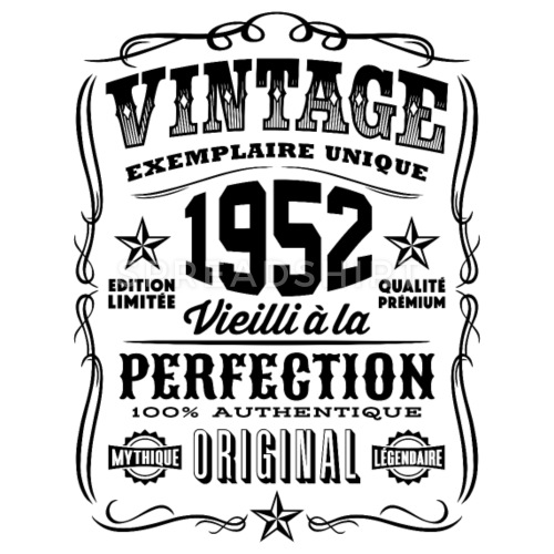 vintage-1952-cadeau-anniversaire-66-ans-t-shirt-homme