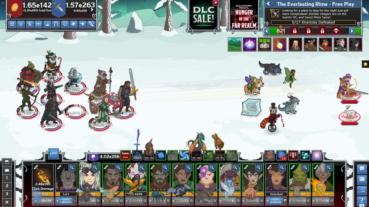 Sfmk Mad Wizard Formations : r/idlechampions