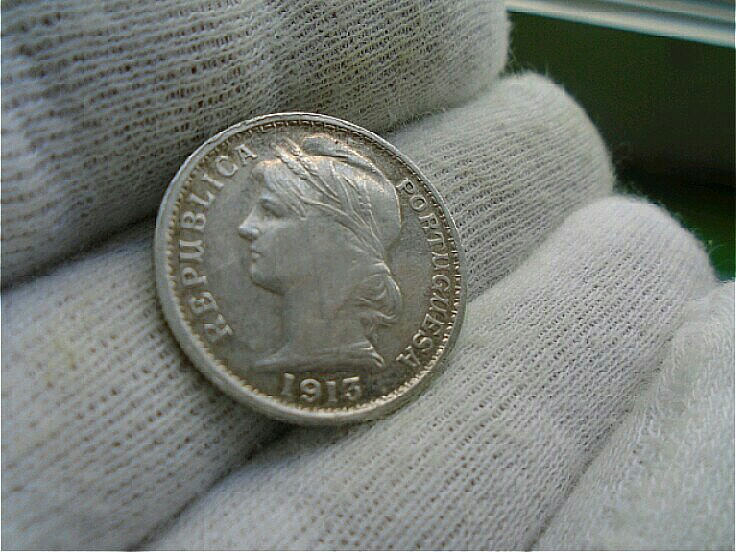 20 Centavos de 1913. República de Portugal. 20191222-113200