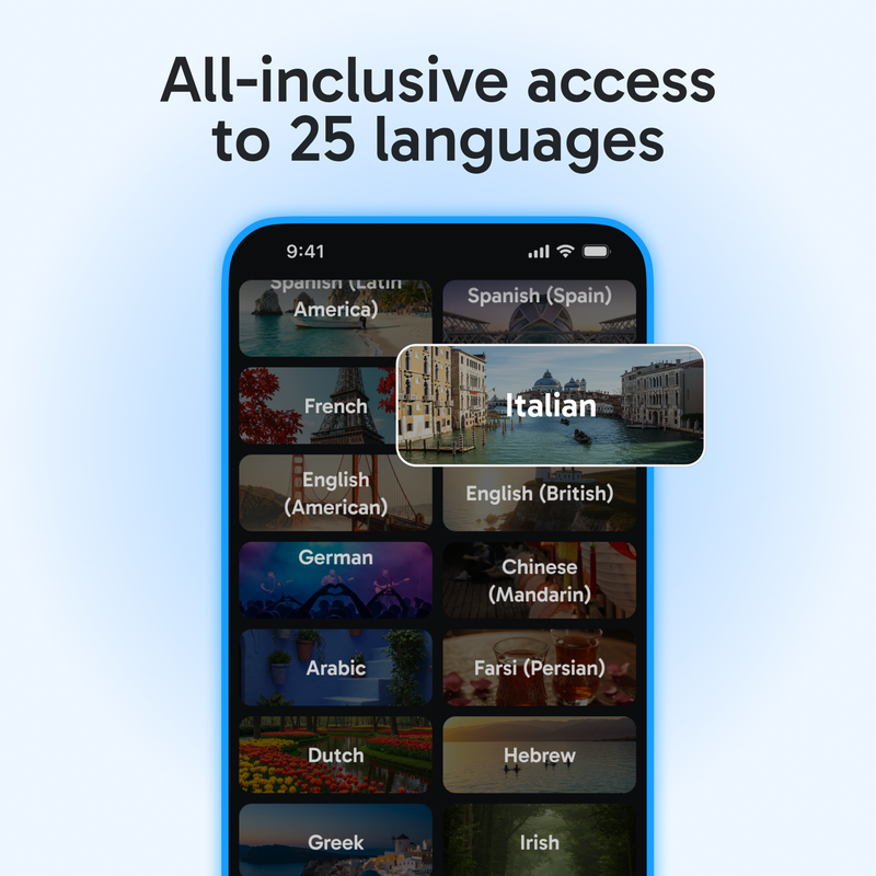 25 Languages