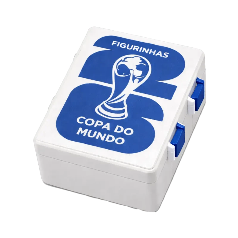 Caixa porta figurinhas branca