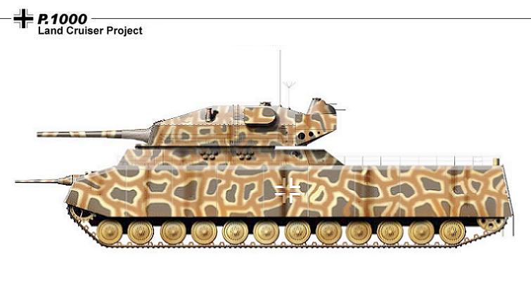 Krupp Landkreuzer P.1000ton Ratte(2)