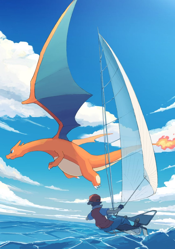 red-and-charizard-pokemon-and-2-more-dra