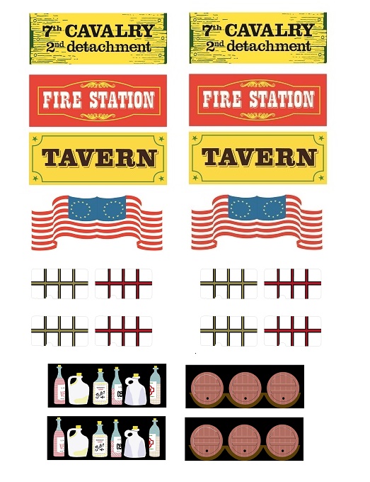 Calcomanies EXIN WEST, 3de8