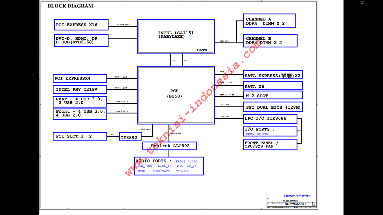 GA-B250M-DS3H schematic And Boardview PDF | Forum Teknisi Laptop Indonesia