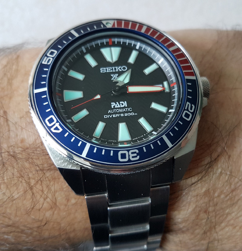 Seiko Prospex 'Samurai' PADI SRPB99 Cal. 4R35 200M (1)