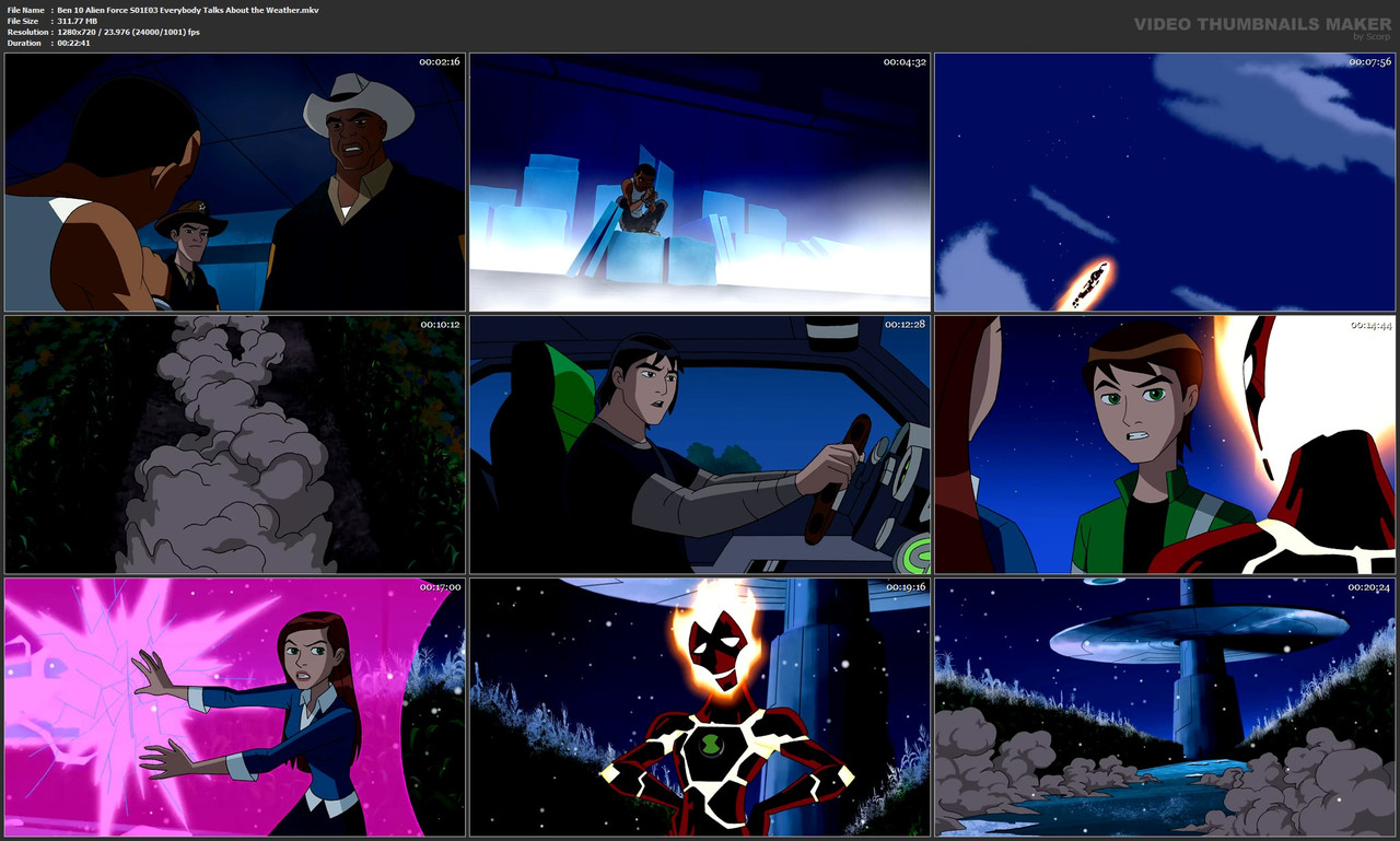 Ben 10 Alien Force S01E03 Everybody Talks About the Weather.mkv