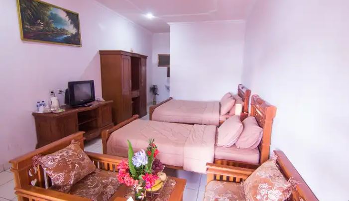 Kamar penginapan di Hotel Amarsya
