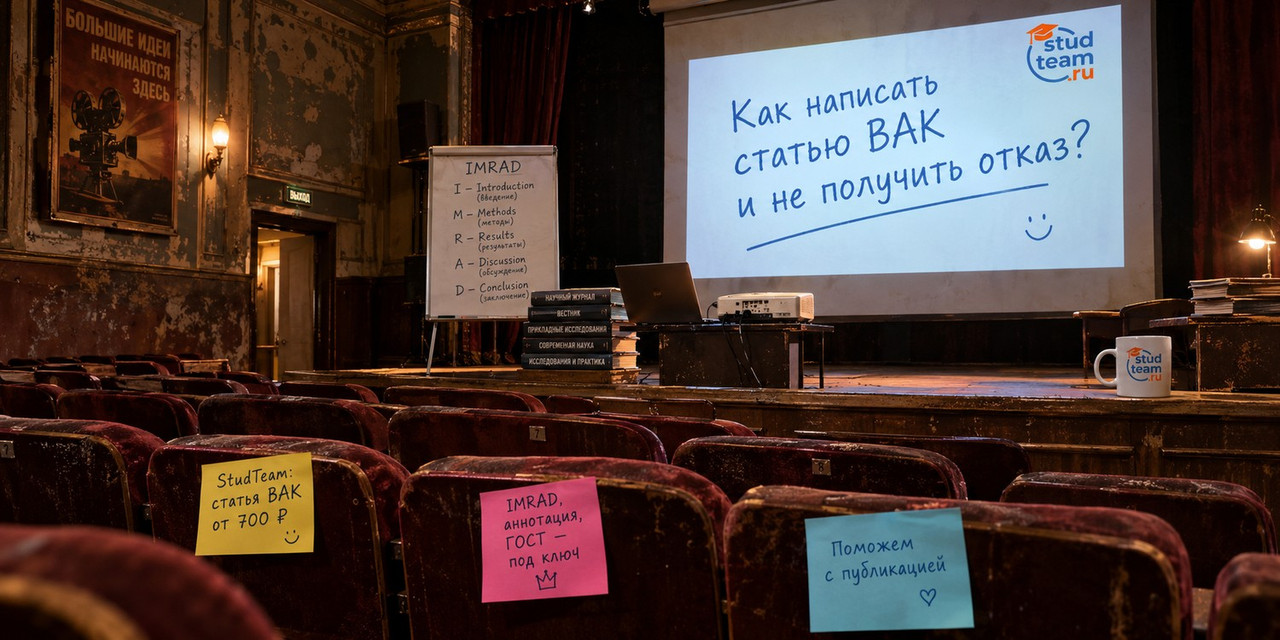 an abandoned cinema converted into a science lecture hall
