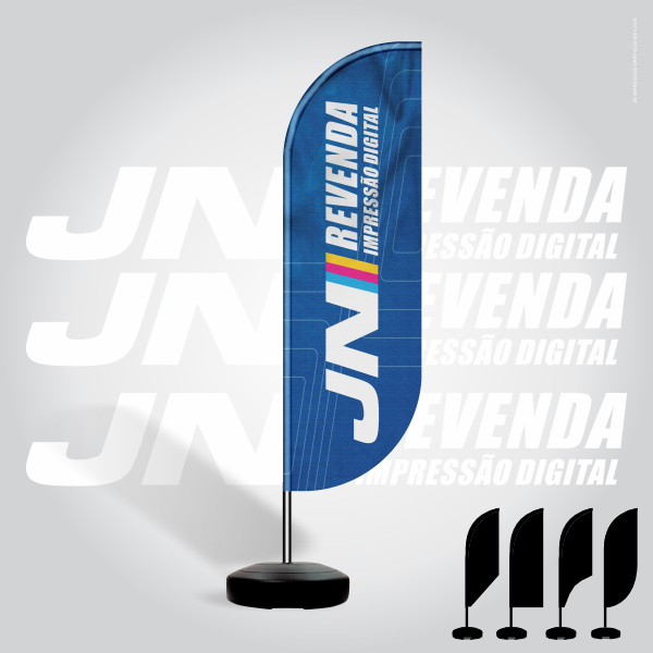 Wind Banner Modelo Faca