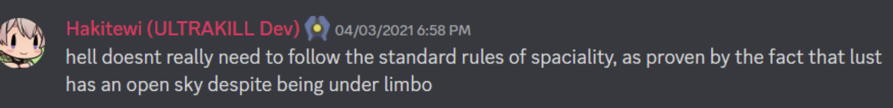 doesnt follow rules of spaciality