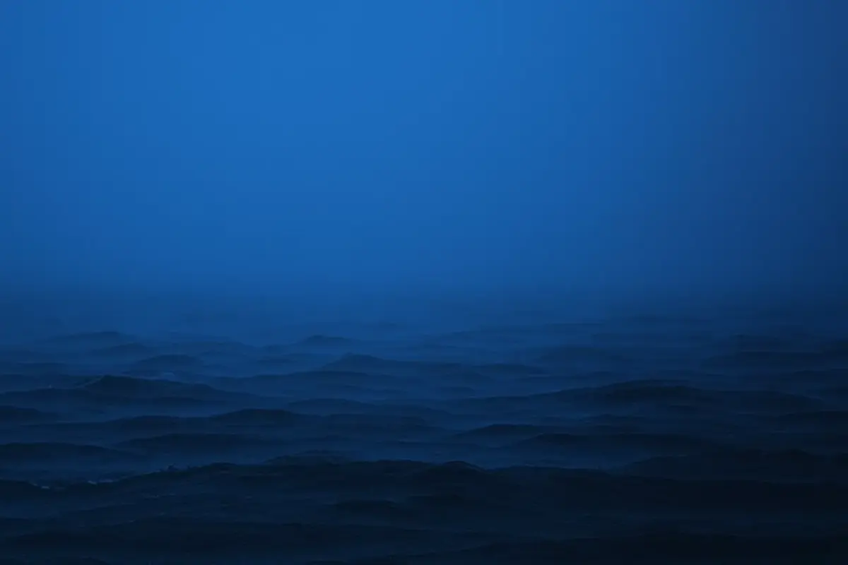 mer bleue