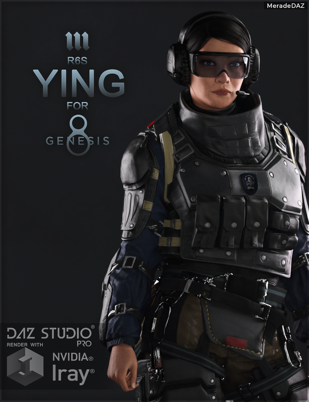 R6S Ying for Genesis 8 and 8.1 Female (Re Upload)