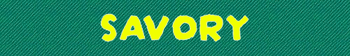 savory