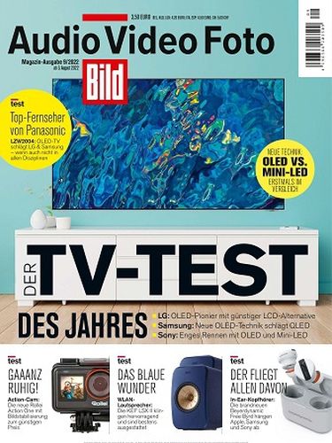 Cover: Audio Video Foto Bild Magazin No 09 vom 03  August 2022