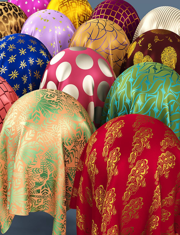 DD PBR Silk Shaders for Iray DD PBR Silk Shaders for Iray