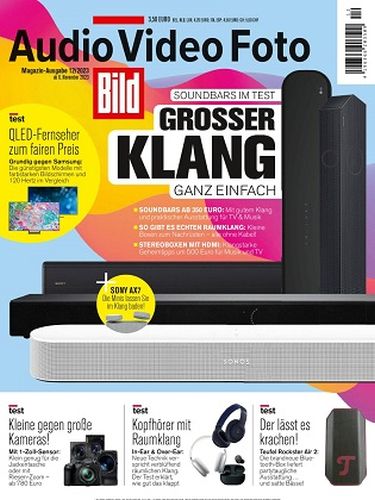 Cover: Audio Video Foto Bild Magazin Dezember No 12 2023