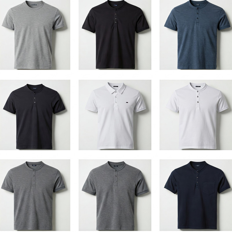 Collar Type T-Shirt