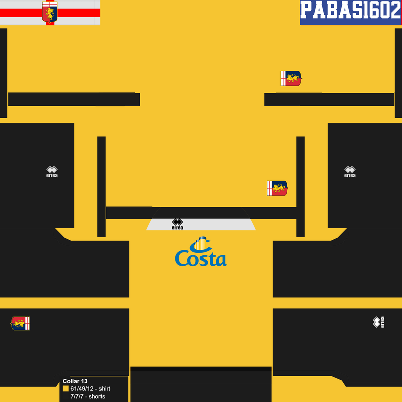 Kit GK Genoa 2004 05