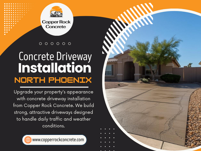 Concrete Driveway Installation North Phoenix