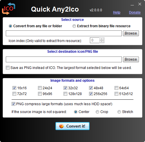 Quick Any2Ico 2.4.0.0