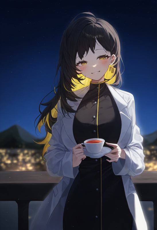 1girl, binah (project moon), aged up, blue archive, Dreamlike,depth of field,shi s-1484642026