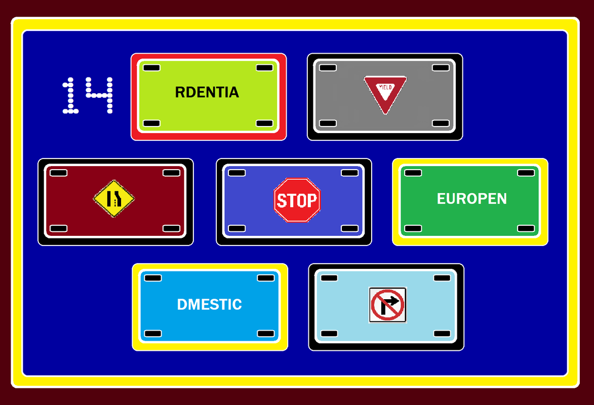 Bumper Stumpers Season 2 Board 3