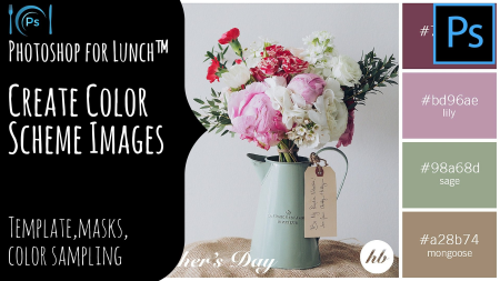 Photoshop for Lunch - Create a Color Scheme Graphic